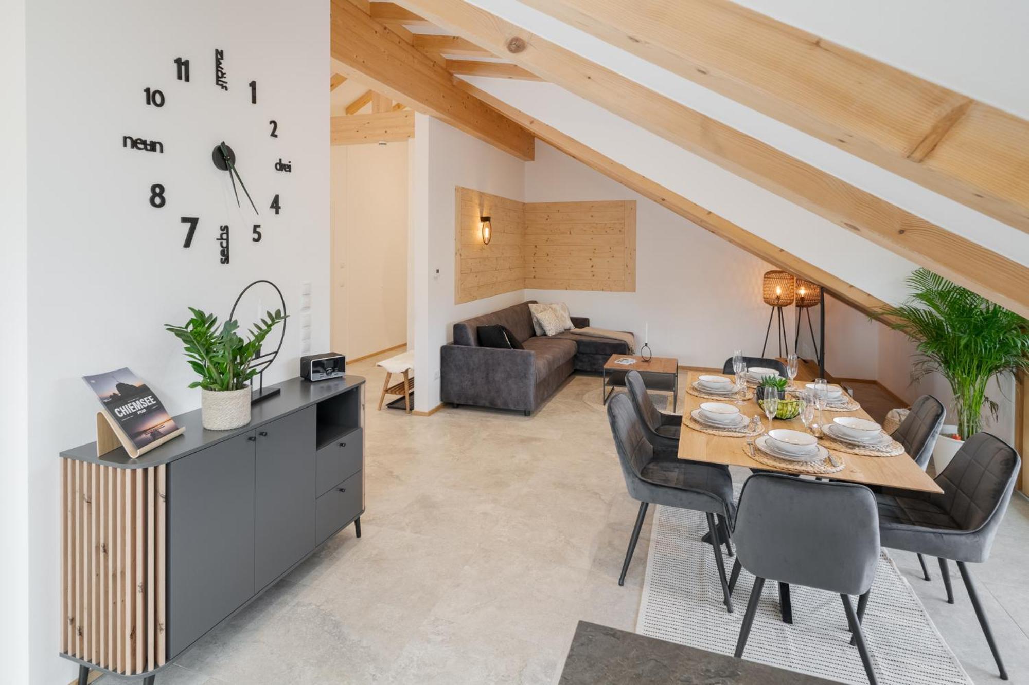 Fenjoy: Ferienapartment Mit Bergblick / Balkon / Bbq Bernau am Chiemsee Εξωτερικό φωτογραφία