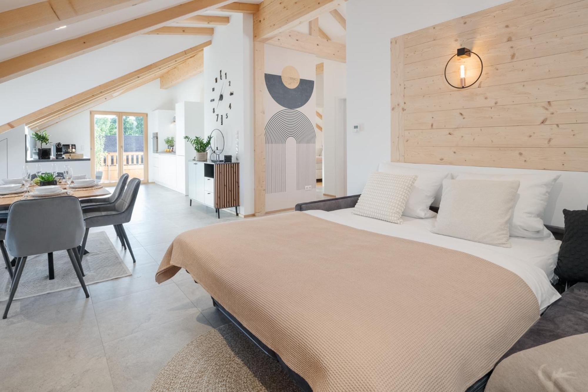 Fenjoy: Ferienapartment Mit Bergblick / Balkon / Bbq Bernau am Chiemsee Εξωτερικό φωτογραφία