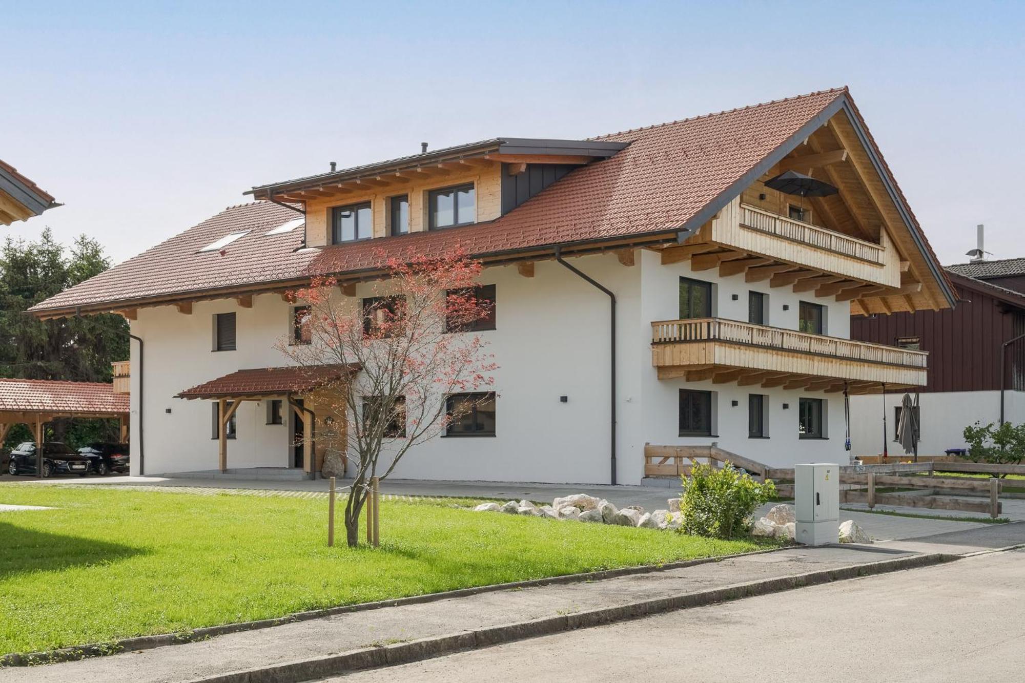 Fenjoy: Ferienapartment Mit Bergblick / Balkon / Bbq Bernau am Chiemsee Εξωτερικό φωτογραφία