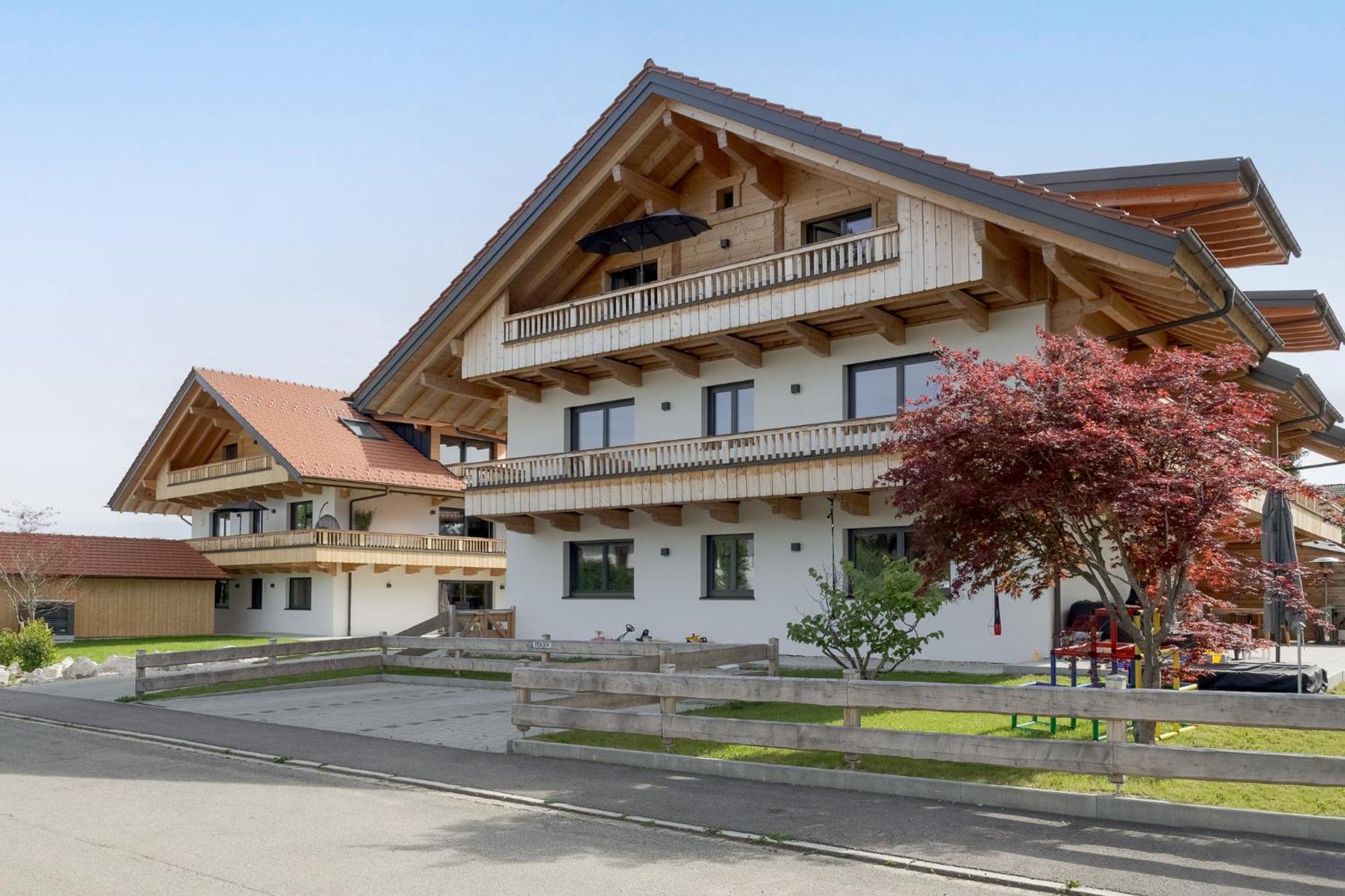 Fenjoy: Ferienapartment Mit Bergblick / Balkon / Bbq Bernau am Chiemsee Εξωτερικό φωτογραφία