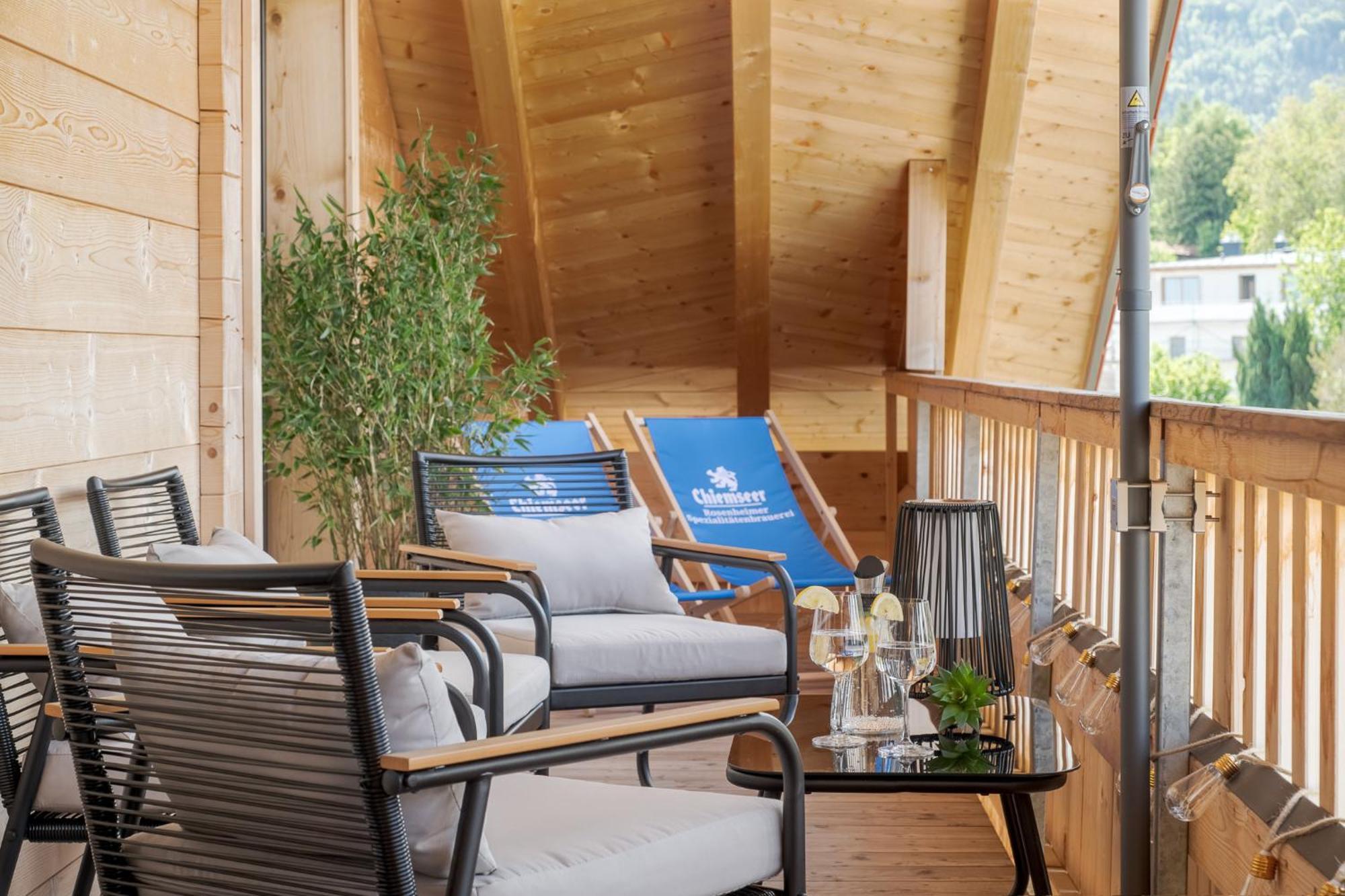 Fenjoy: Ferienapartment Mit Bergblick / Balkon / Bbq Bernau am Chiemsee Εξωτερικό φωτογραφία
